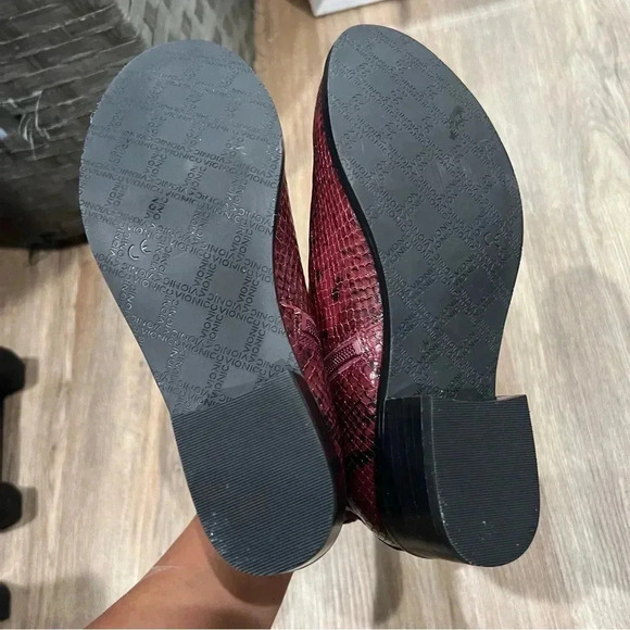 Vionic Womens Clara Burgundy Ankle Boots Size 6 - Picture 8 of 12